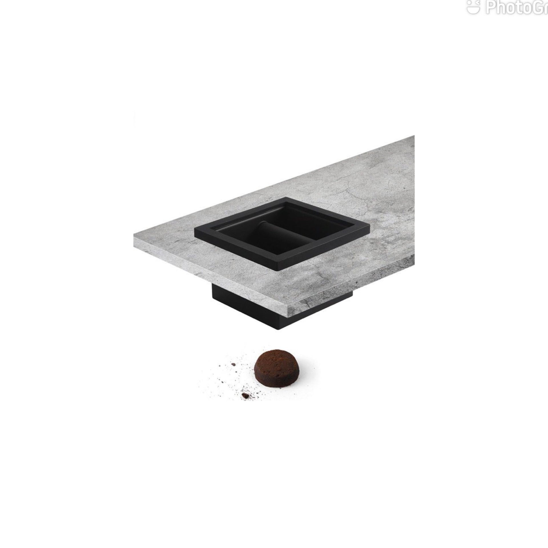 Coffee ground knock chute ( bottomless)